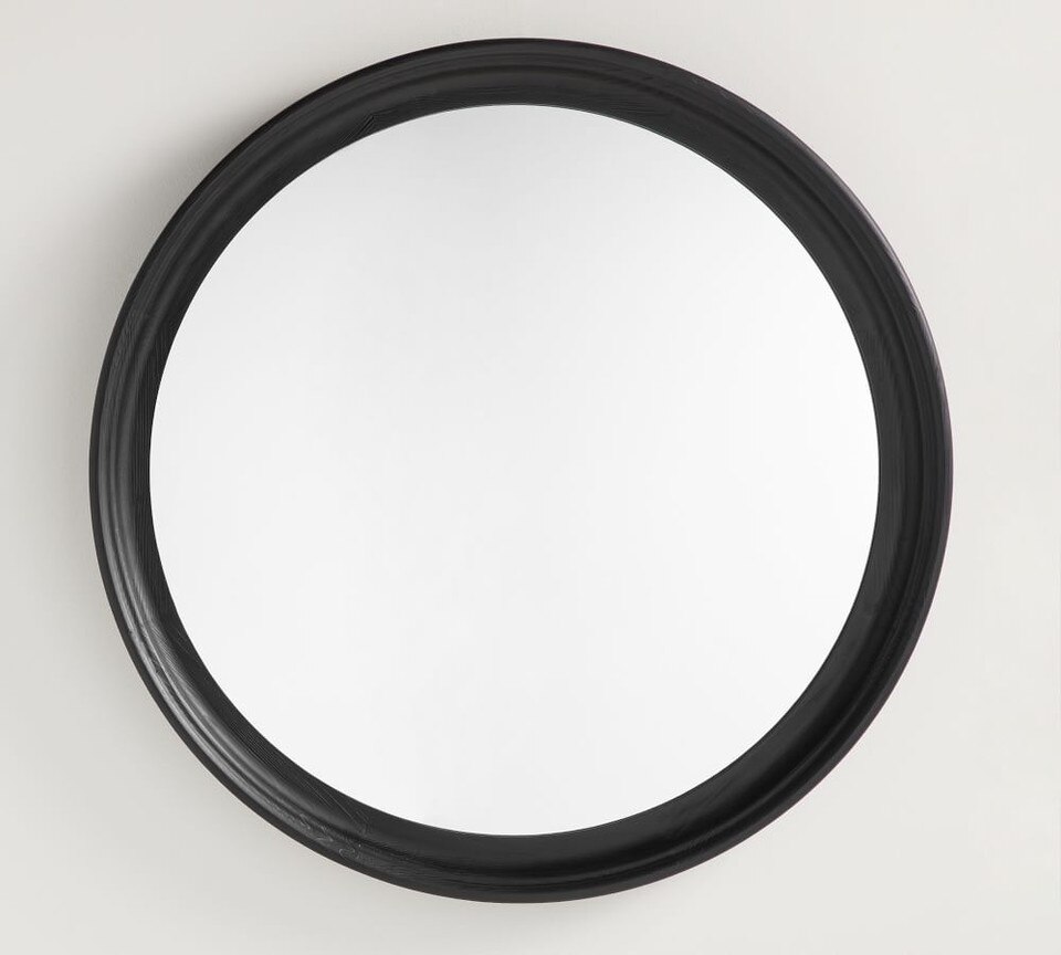 Malone 94 cm Round Wall Mirror Pottery Barn Australia